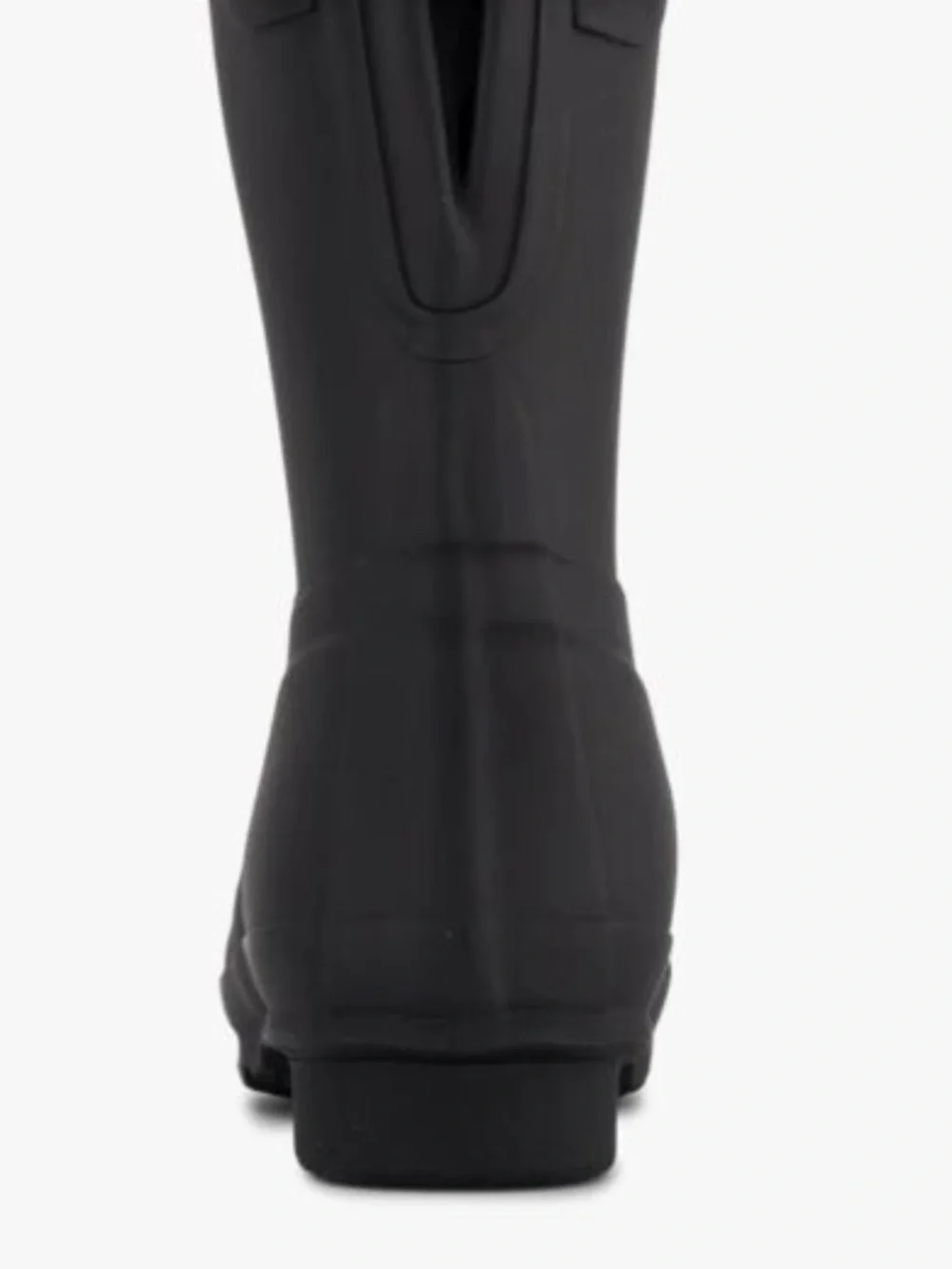 New Hunter WFS1013RMA Women Original Short Back Adjustable Black Boots Mid Calf